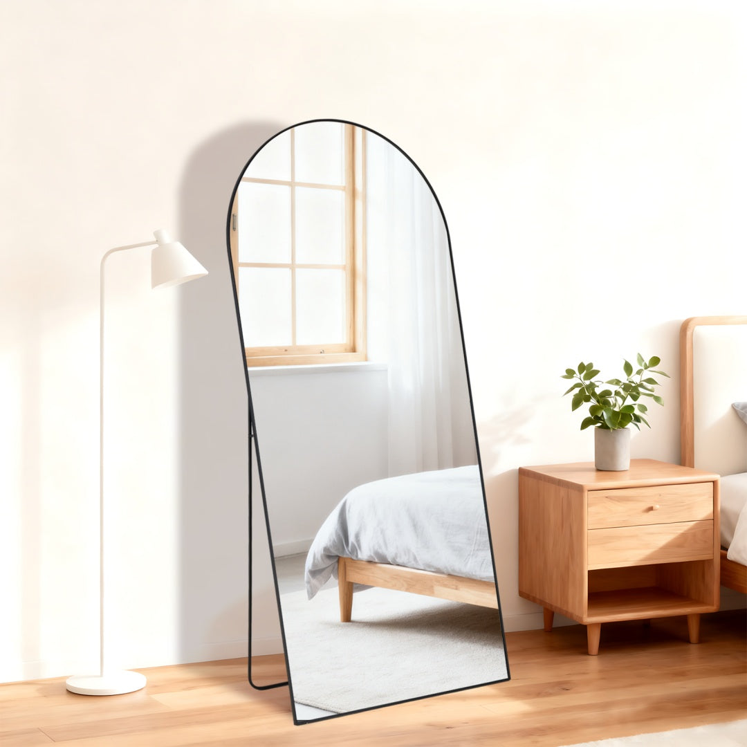 Rectangle Full Length Mirror, Full Body Standing Mirror Floor Mirrors